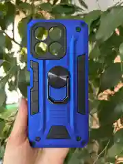 Черный чехол противоударный military для Honor X8A / Хонор Х8А