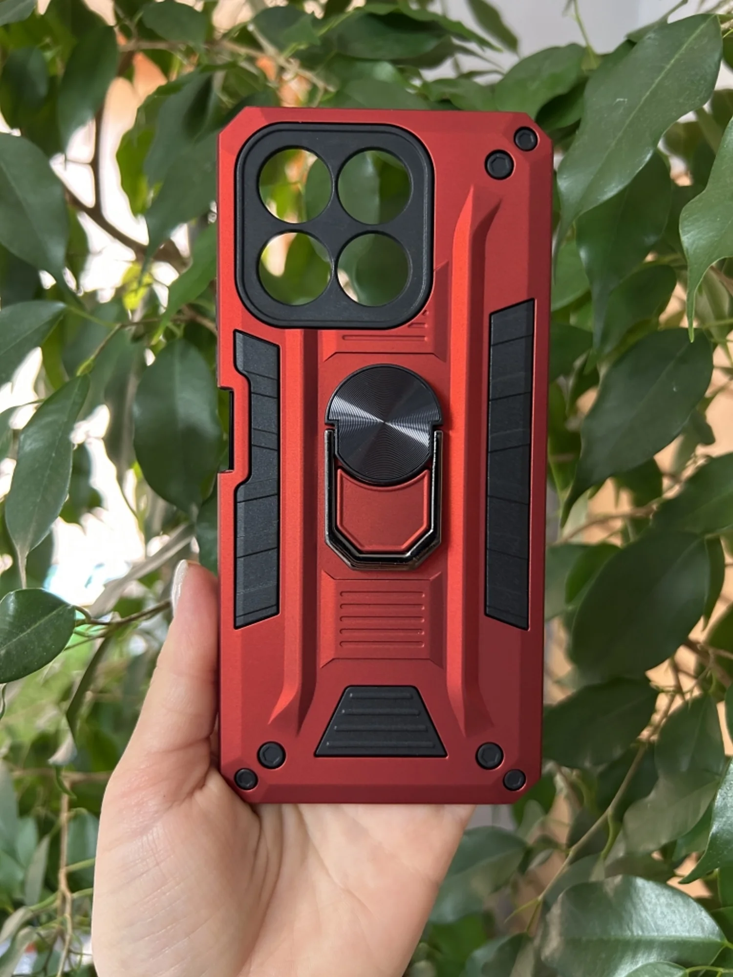 Черный чехол противоударный military для Honor X8A / Хонор Х8А