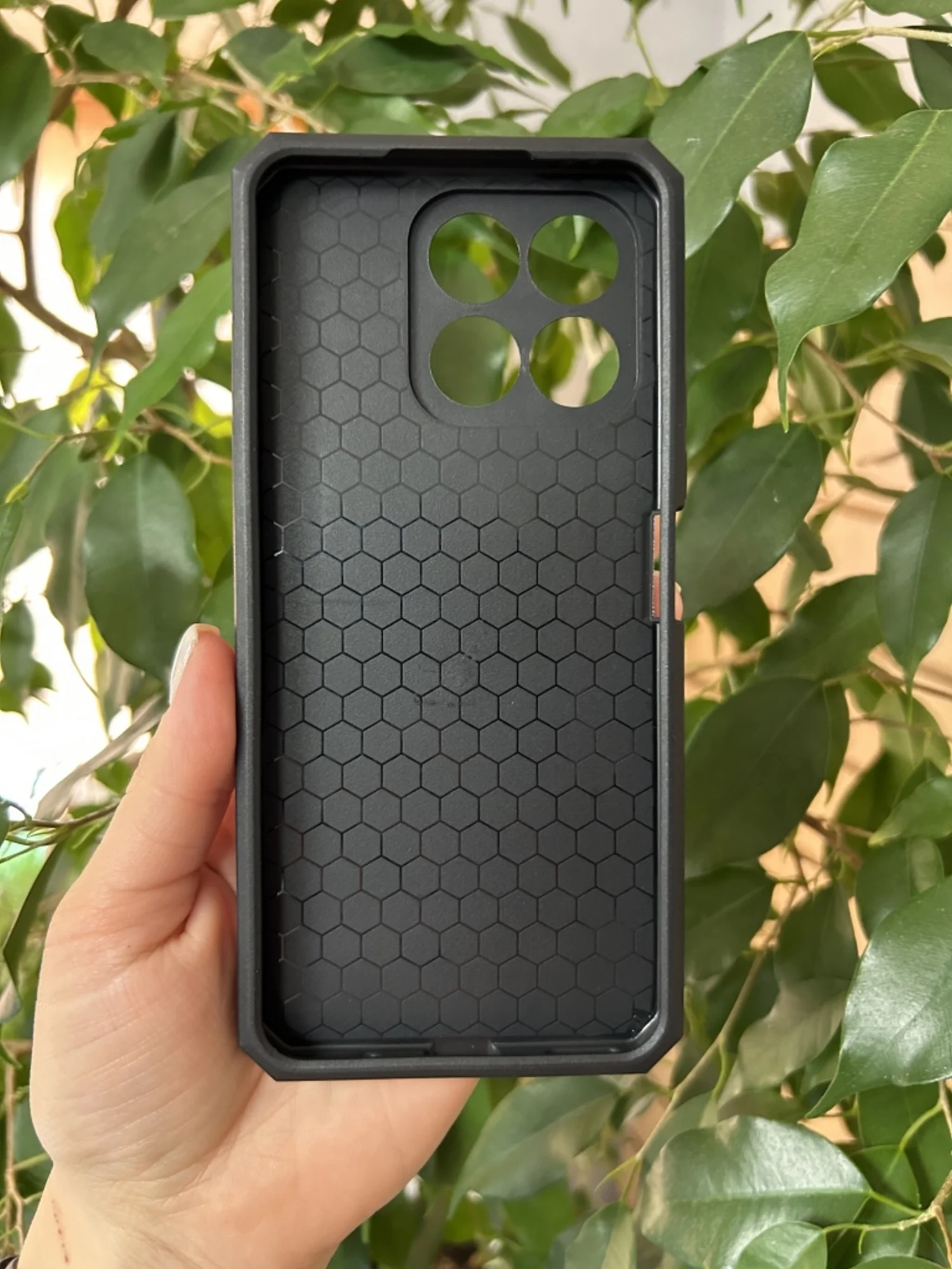 Красный чехол противоударный military для Honor X8A / Хонор Х8А