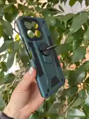 Тёмно-зелёный чехол противоударный military для Honor X8A / Хонор Х8А
