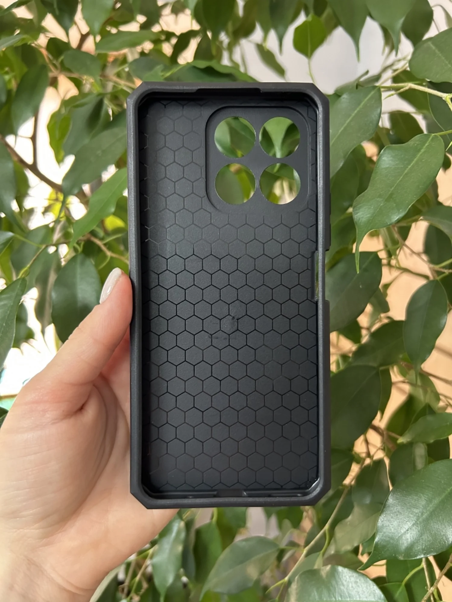 Синий чехол противоударный military для Honor X8A / Хонор Х8А