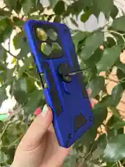 Синий чехол противоударный military для Honor X8A / Хонор Х8А