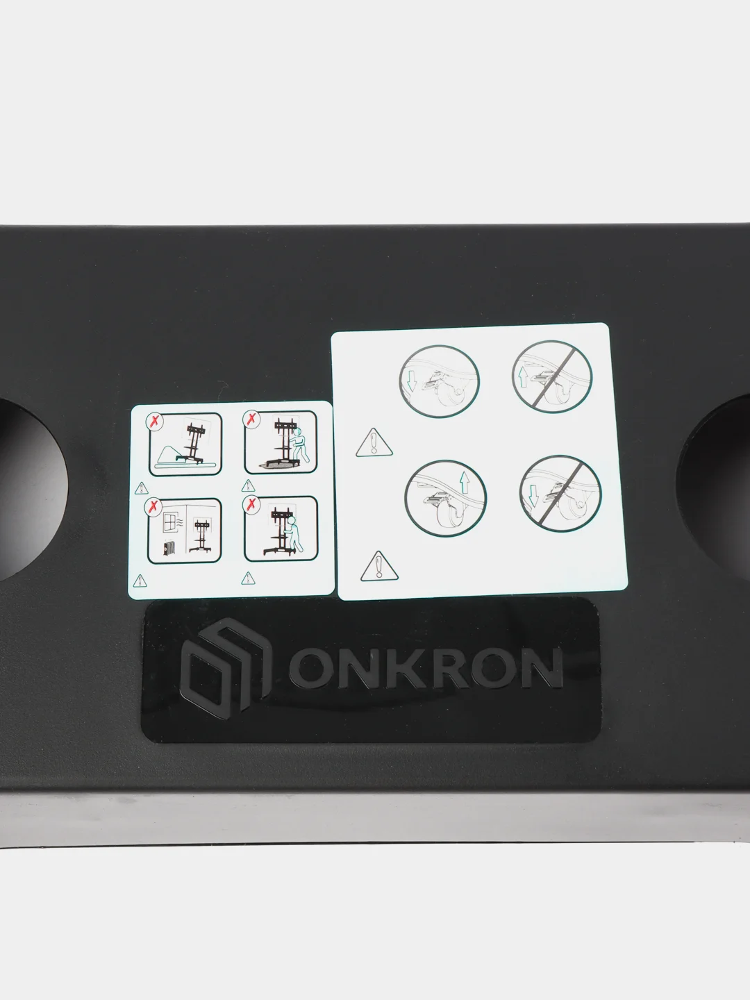 Черный cтойка для телевизора 32"-65" ONKRON TS1351 напольная, до 45 кг