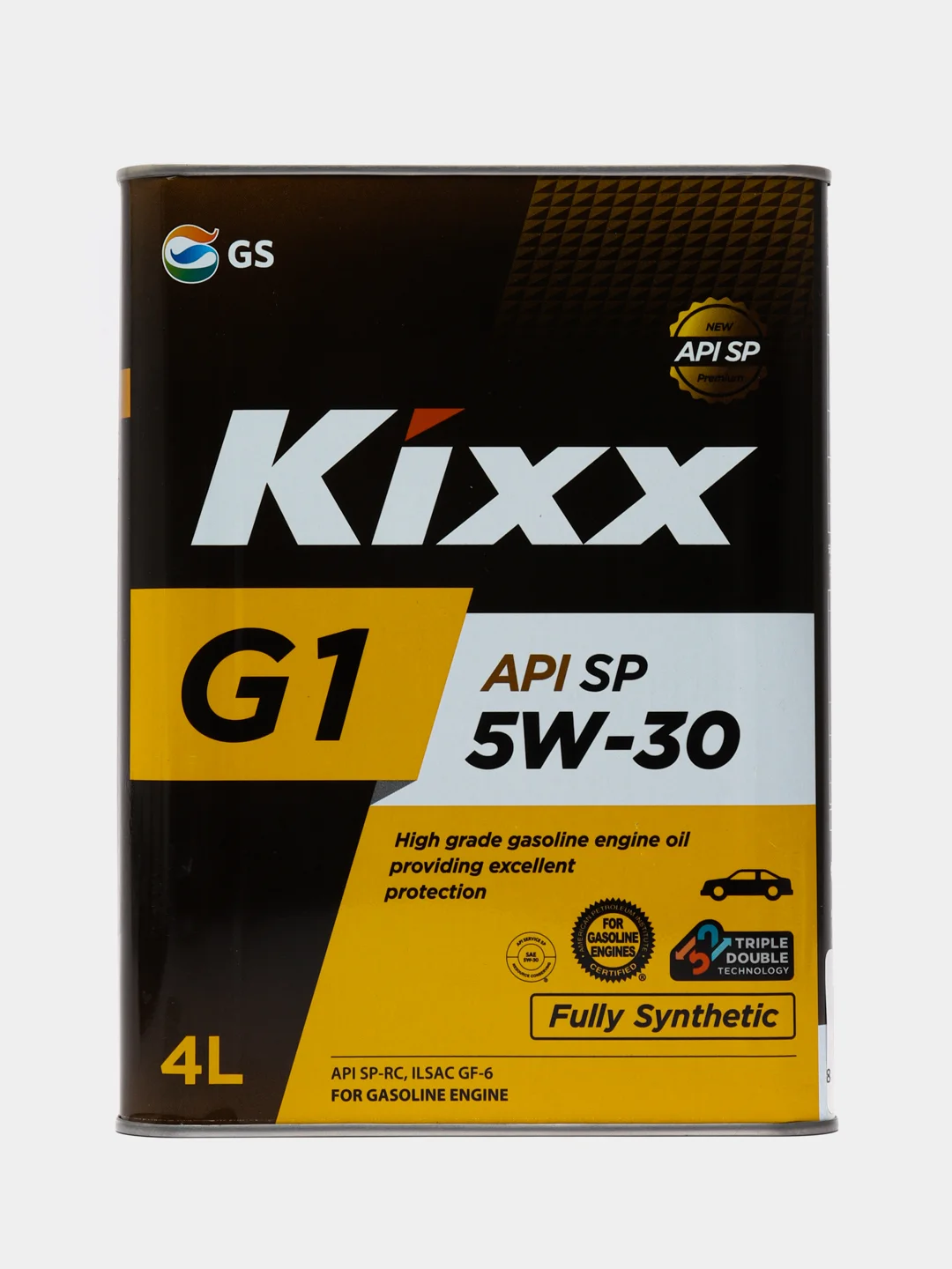 Синтетическое моторное масло Kixx G1 5W-30 API SP - 4л