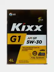 Синтетическое моторное масло Kixx G1 5W-30 API SP - 4л