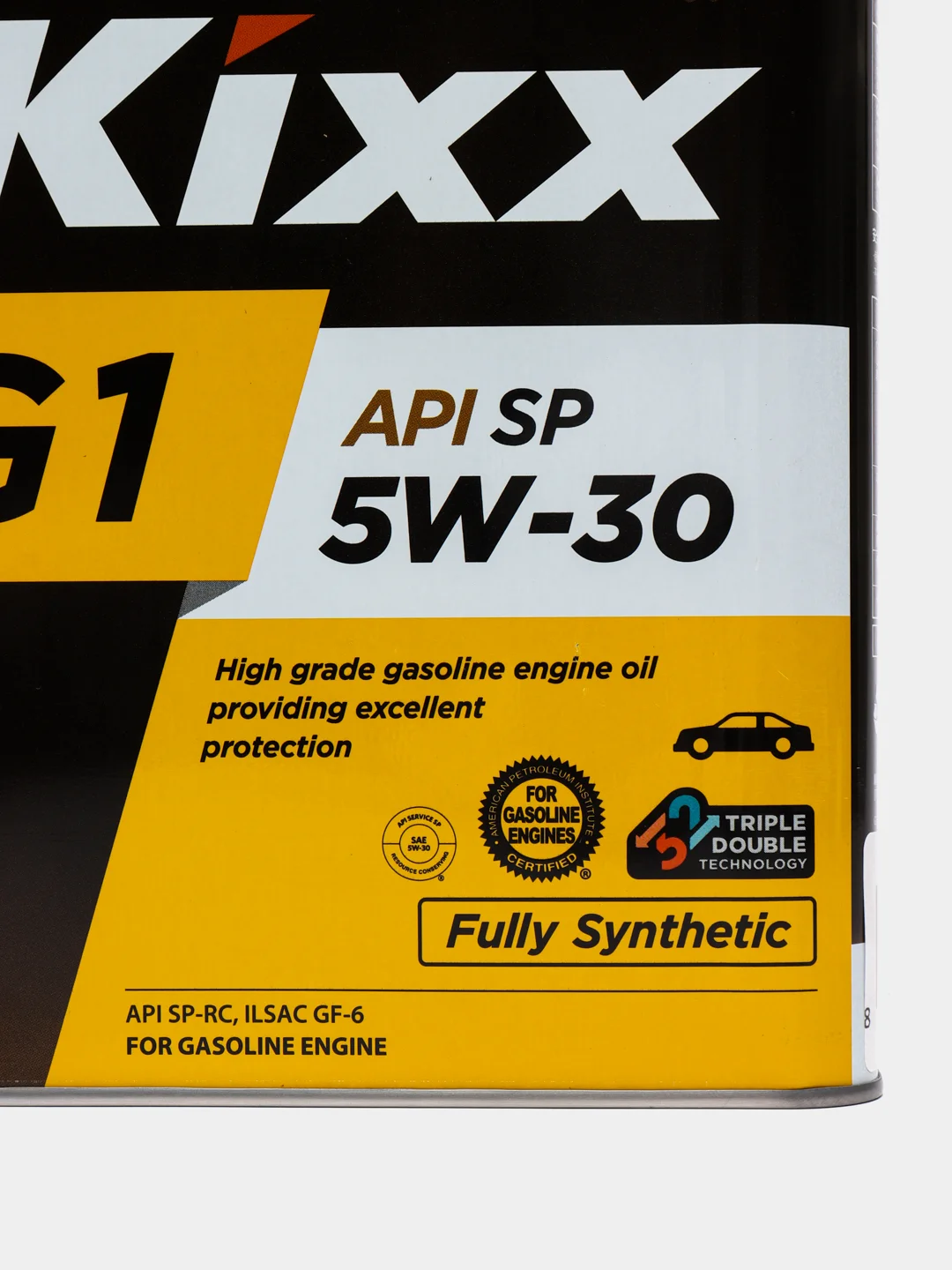 Синтетическое моторное масло Kixx G1 5W-30 API SP - 4л