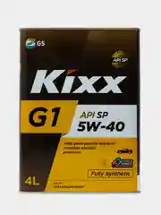 Синтетическое моторное масло Kixx G1 5W-40 API SP - 4 л