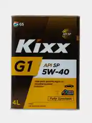 Синтетическое моторное масло Kixx G1 5W-40 API SP - 4 л