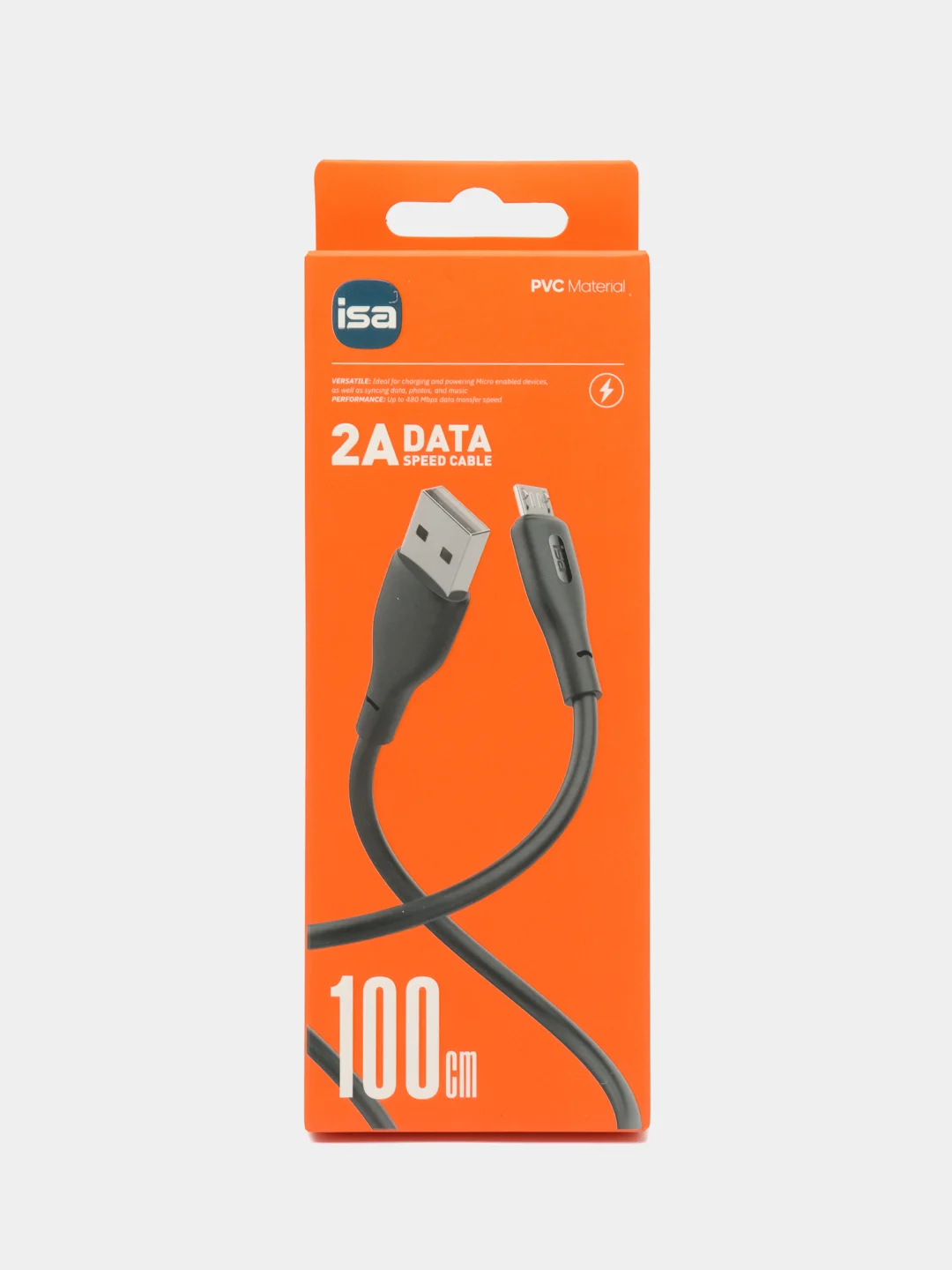 ISA Кабель Micro USB для зарядки телефона Android, быстрая зарядка