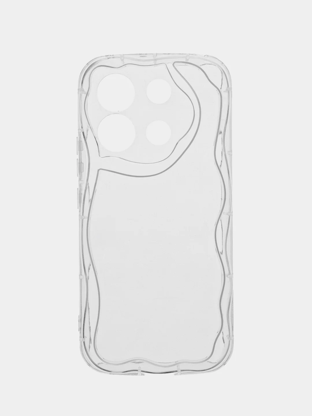 Прозрачный чехол для Xiaomi Poco X6 (Сяоми Поко Х6) прозрачный противоударный
