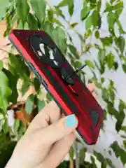 Красный чехол противоударный military для Honor X9B / Хонор Х9В