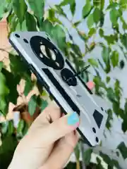 Серебряный чехол противоударный military для Honor X9B / Хонор Х9В