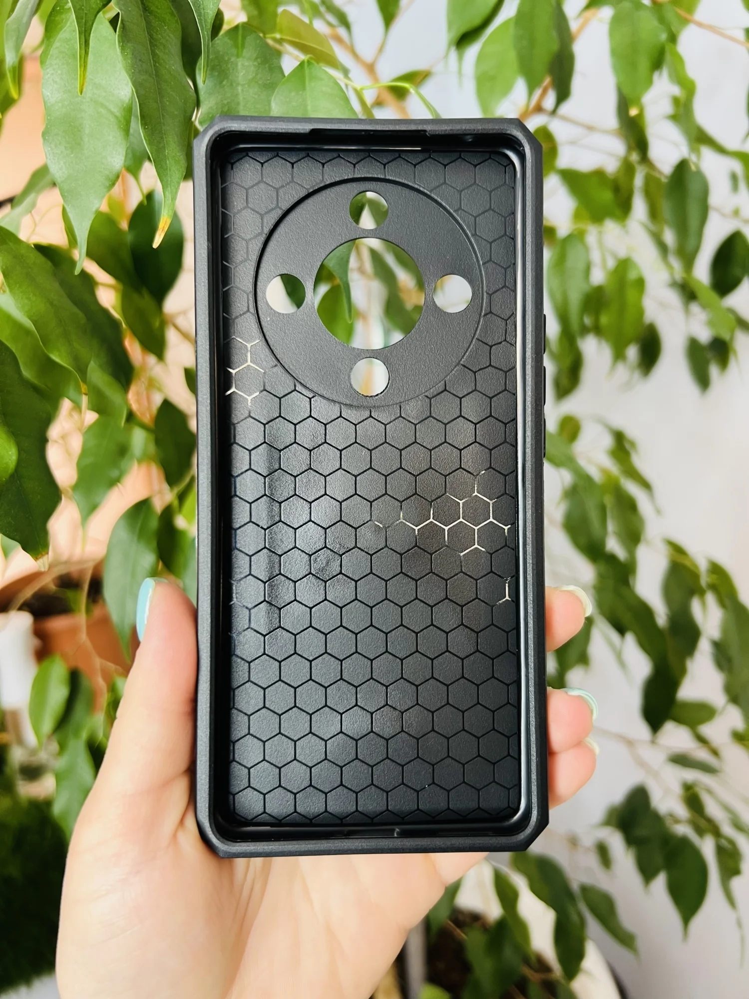 Серебряный чехол противоударный military для Honor X9B / Хонор Х9В