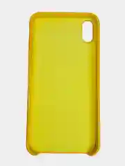 Чехол SILICONE COVER для iPhone XS Max, тёмно-жёлтый