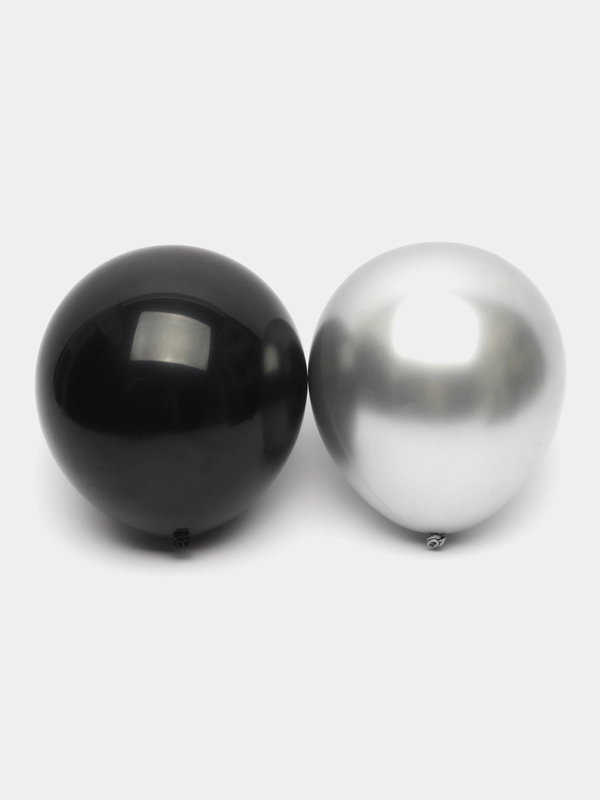 Воздушные шары, набор "BlackSilver", 20 шт