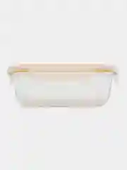 Ланч-бокс контейнер для еды, Емкость для хранения продуктов 0,37л (15 х 11,5 х 5,5 см)