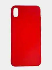 Чехол SILICONE COVER для iPhone XS Max,красный