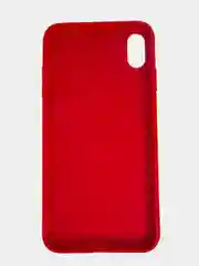 Чехол SILICONE COVER для iPhone XS Max,красный