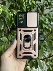 Розовый чехол противоударный armors для Xiaomi Redmi Note 10 5G и Poco M3 Pro и Redmi Note 10T