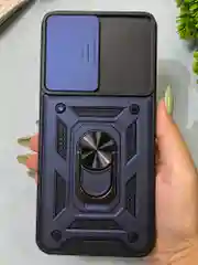 Темно-синий чехол противоударный armors для Xiaomi Redmi Note 10 5G и Poco M3 Pro и Redmi Note 10T