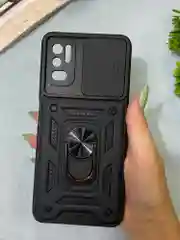 Черный чехол противоударный armors для Xiaomi Redmi Note 10 5G и Poco M3 Pro и Redmi Note 10T