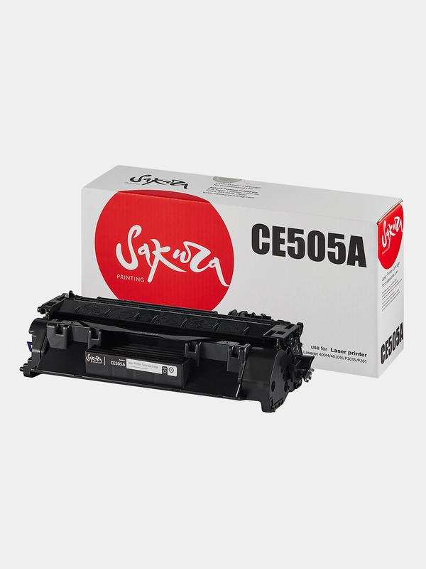 CE505A (05A) Картридж для HP лазерный, черный, 2300 страниц, Sakura