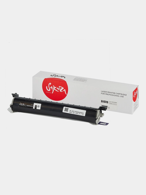 Картридж KXFAT411A для Panasonic, лазерный, черный, 2000 страниц, Sakura