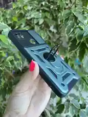 Зеленый чехол противоударный armors для Xiaomi Redmi 9C и 10A / Редми 9С и 10А с защитой камеры