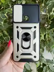 Золотой чехол противоударный armors для Xiaomi Redmi 9C и 10A / Редми 9С и 10А с защитой камеры