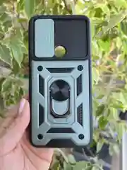 Зеленый чехол противоударный armors для Xiaomi Redmi A1+ и A2+ и Poco C51 с защитой камеры