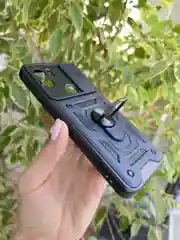 Темно-синий чехол противоударный armors для Xiaomi Redmi A1+ и A2+ и Poco C51 с защитой камеры
