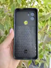 Темно-синий чехол противоударный armors для Xiaomi Redmi A1+ и A2+ и Poco C51 с защитой камеры