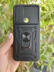 Черный чехол противоударный armors для Xiaomi Redmi A1+ и A2+ и Poco C51 с защитой камеры
