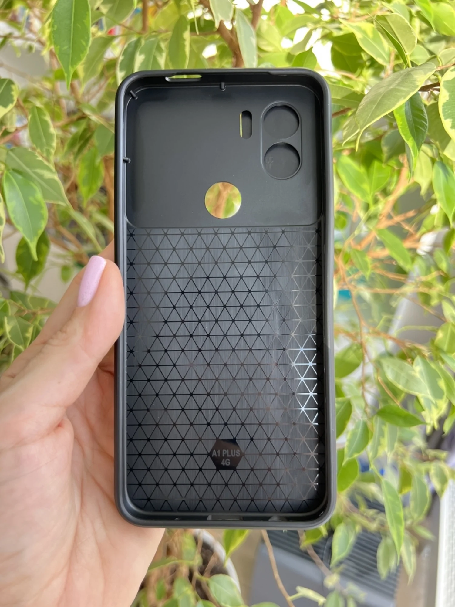 Черный чехол противоударный armors для Xiaomi Redmi A1+ и A2+ и Poco C51 с защитой камеры