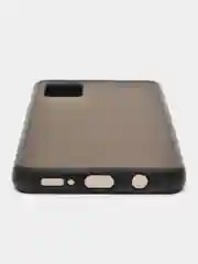 Черный чехол для Samsung A51 защитный матовый