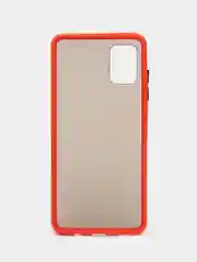Красный чехол для Samsung A51 защитный матовый
