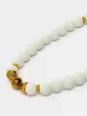 Белый четки из натуральных камней
