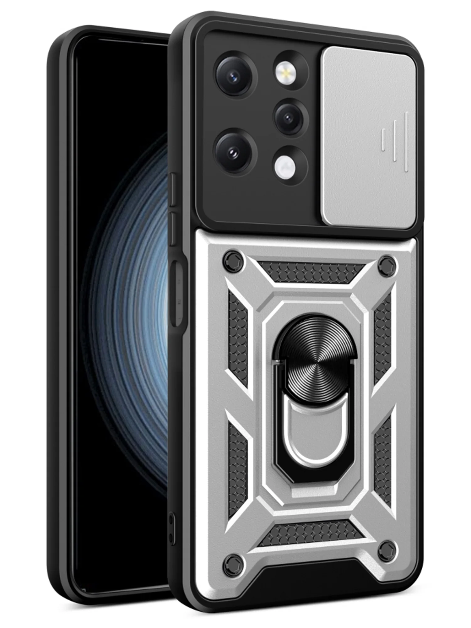 Чехол противоударный armors для Xiaomi Redmi 12 4G / Редми 12 4G с защитой камеры