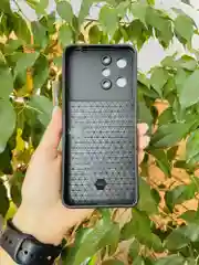 Зеленый чехол противоударный armors для Xiaomi Redmi 12 4G / Редми 12 4G с защитой камеры