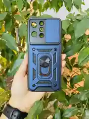 Темно-синий чехол противоударный armors для Xiaomi Redmi 12 4G / Редми 12 4G с защитой камеры