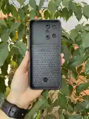 Черный чехол противоударный armors для Xiaomi Redmi 12 4G / Редми 12 4G с защитой камеры