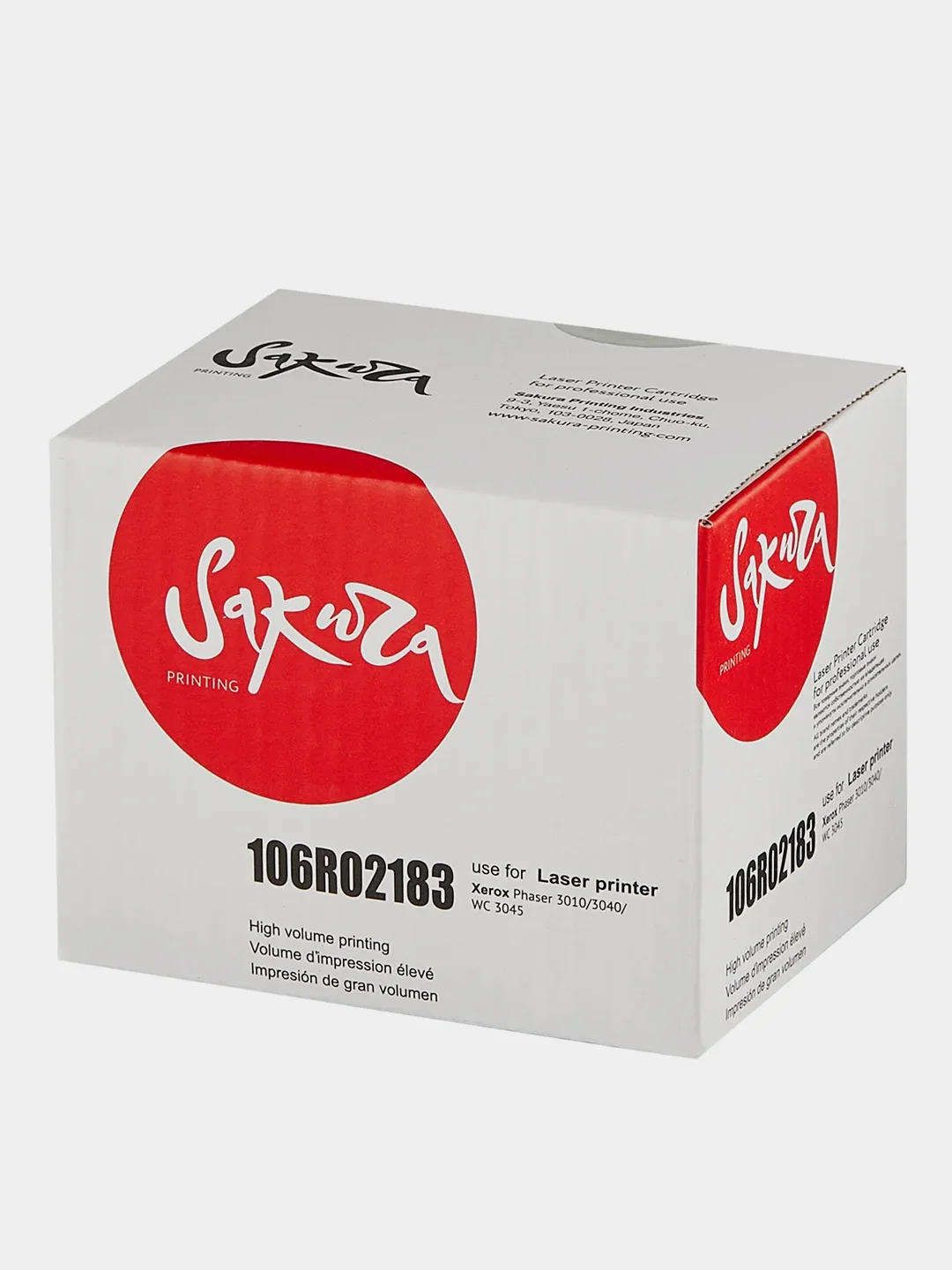 106R02183 Картридж для XEROX, лазерный, черный, 2300 страниц, Sakura