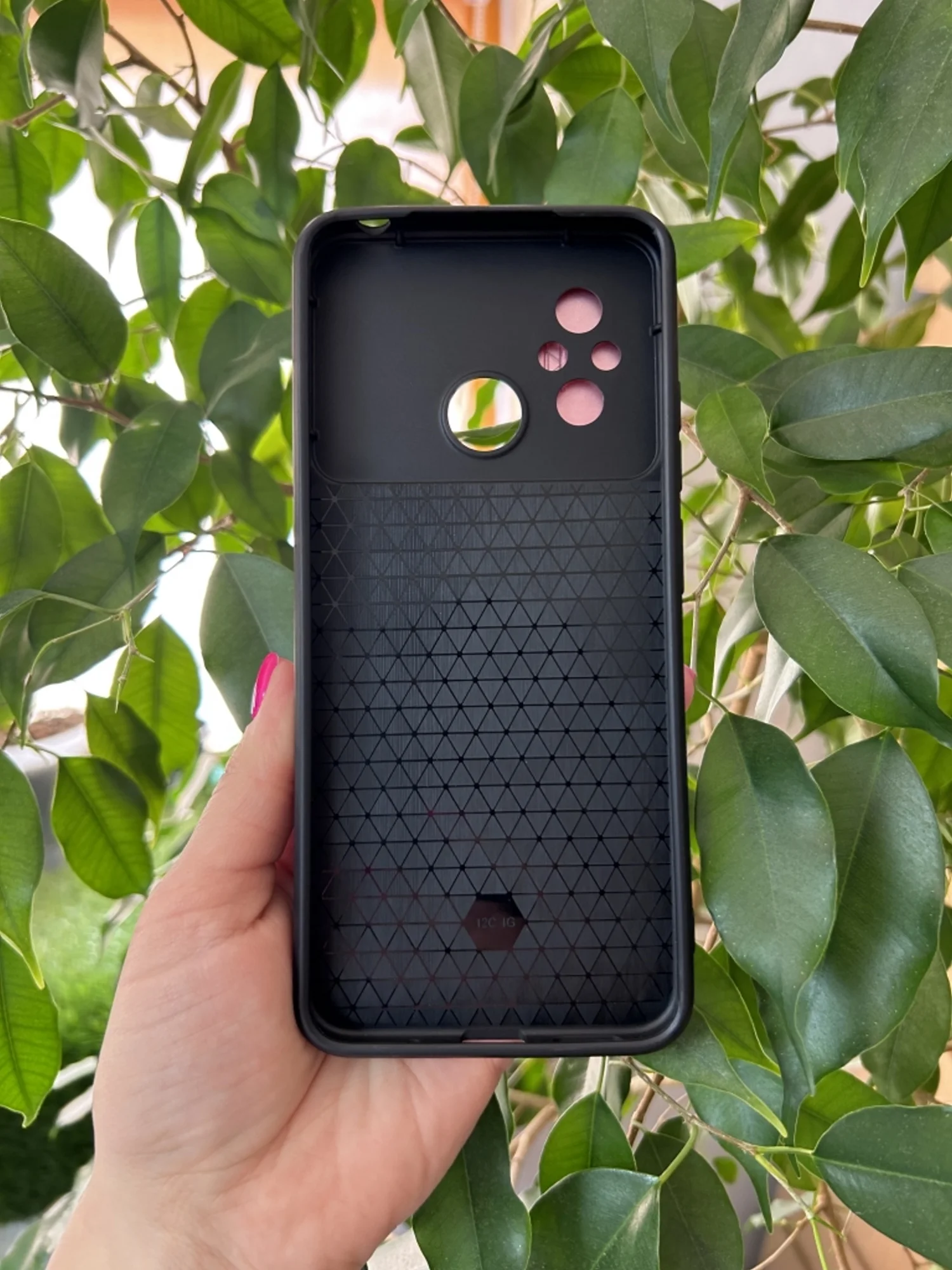 Красный чехол противоударный armors для Xiaomi Redmi 12C / Редми 12С с защитой камеры