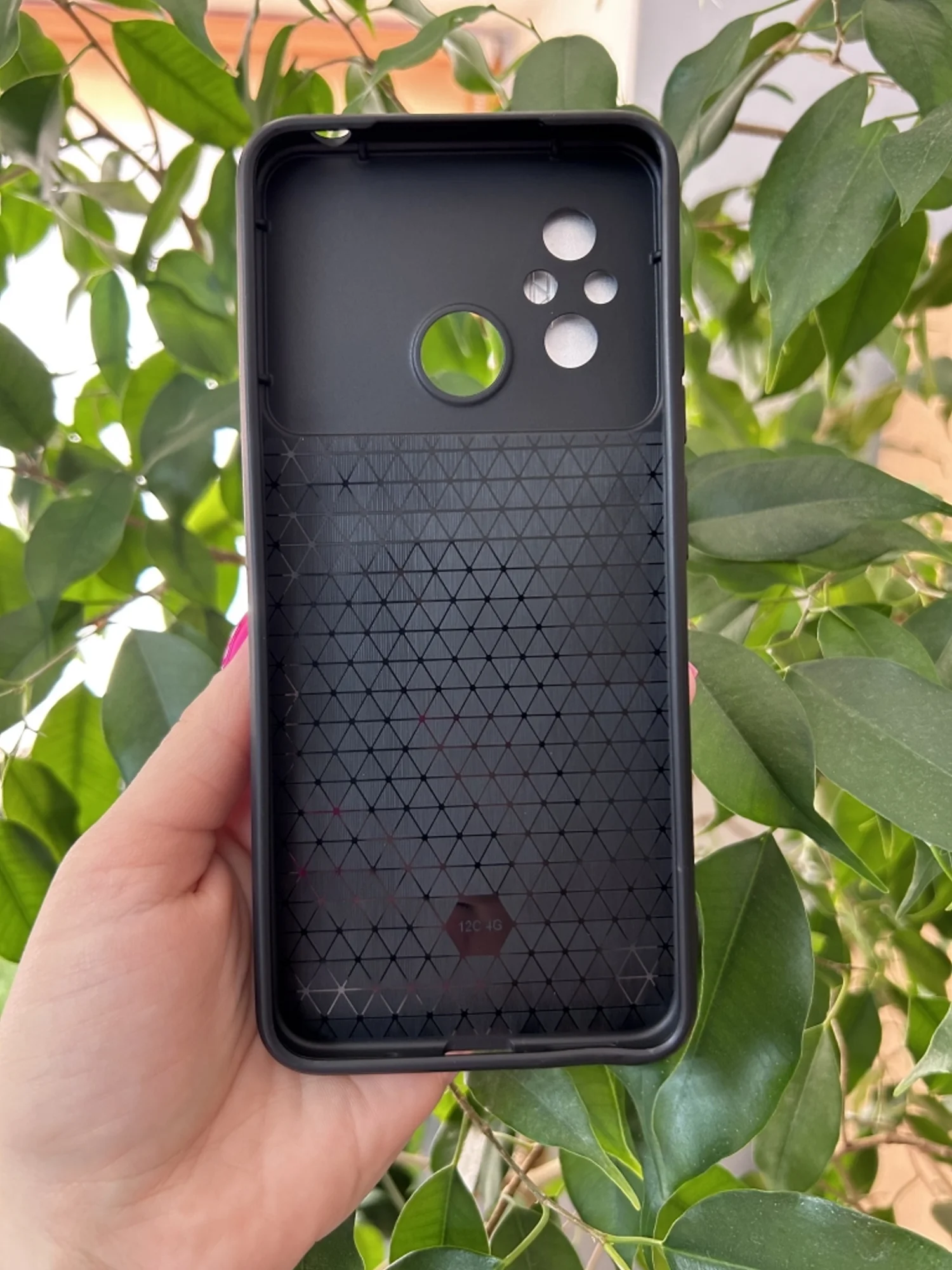 Серебряный чехол противоударный armors для Xiaomi Redmi 12C / Редми 12С с защитой камеры
