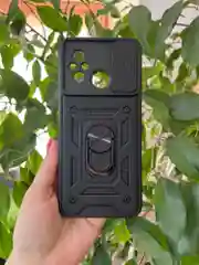 Черный чехол противоударный armors для Xiaomi Redmi 12C / Редми 12С с защитой камеры