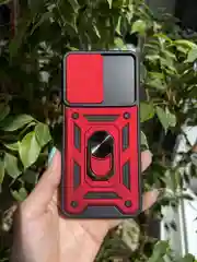 Красный чехол противоударный armors для Xiaomi Redmi 10 / Редми 10 с защитой камеры