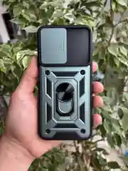 Зеленый чехол противоударный armors для Xiaomi Redmi 10 / Редми 10 с защитой камеры