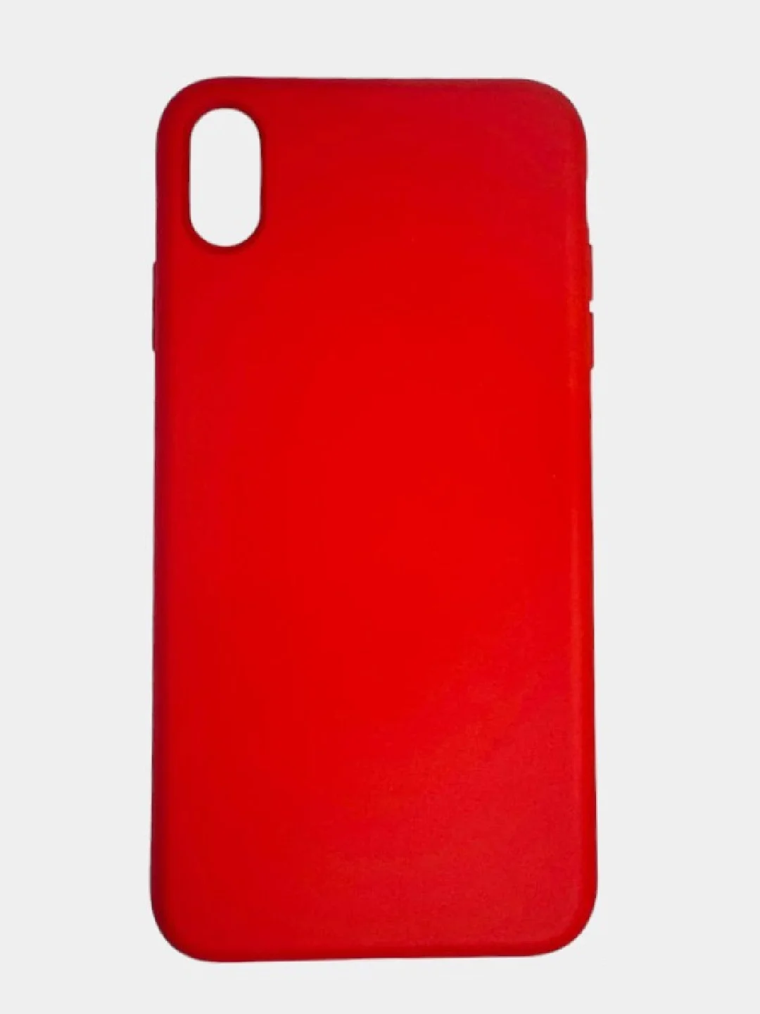 Чехол SILICONE COVER для iPhone X/XS, красный