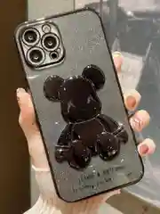 Черный чехол на айфон 11 / 12 / 13 Pro Max силиконовый прозрачный IPhone про макс KAWS