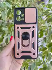 Розовый чехол противоударный armors для Xiaomi Poco X5 и Redmi Note 12 5G